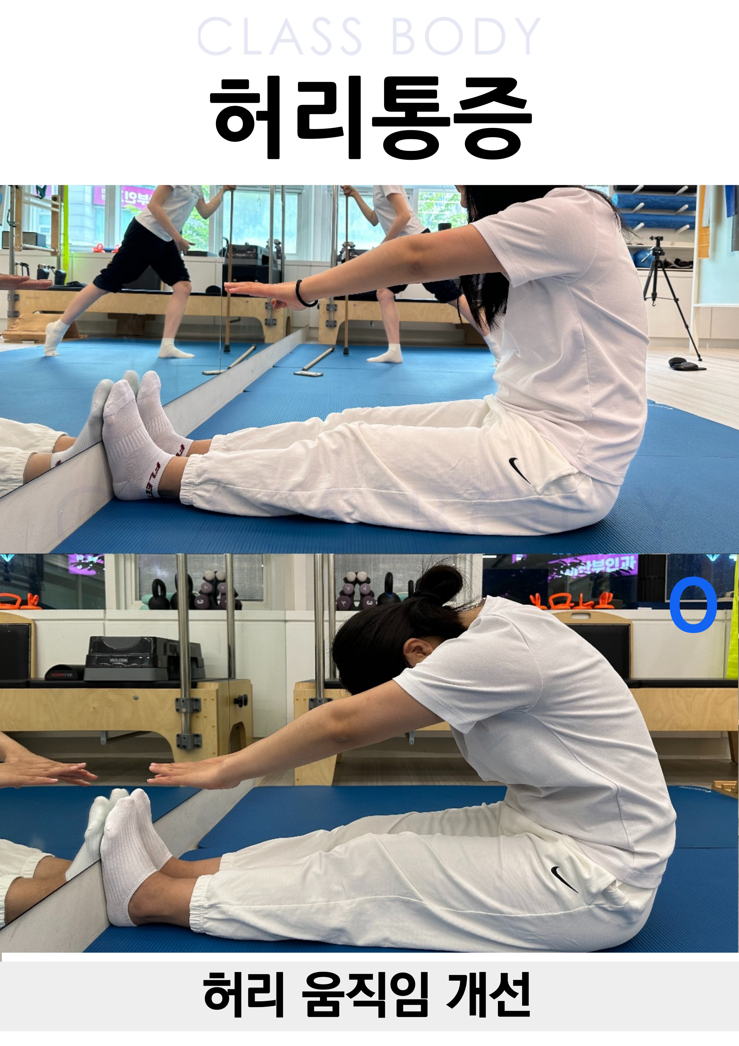 허리 움직임 개선